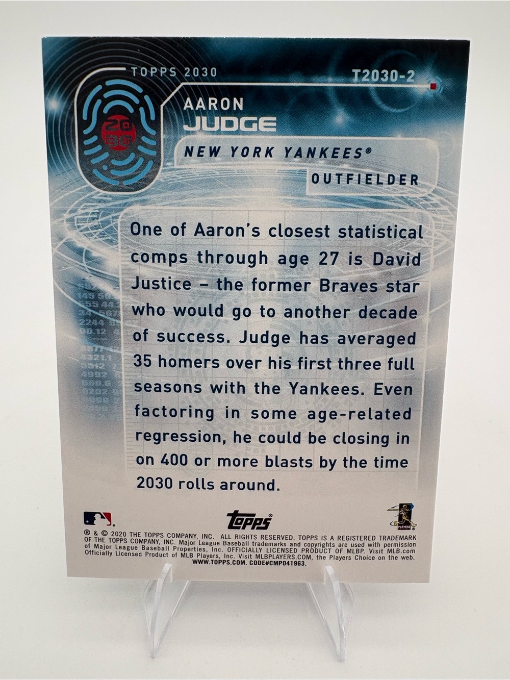 Aaron Judge Yankees 4-Card Lot 🔥 Inserts 🔥 Panini & Topps - Picture 3 of 9